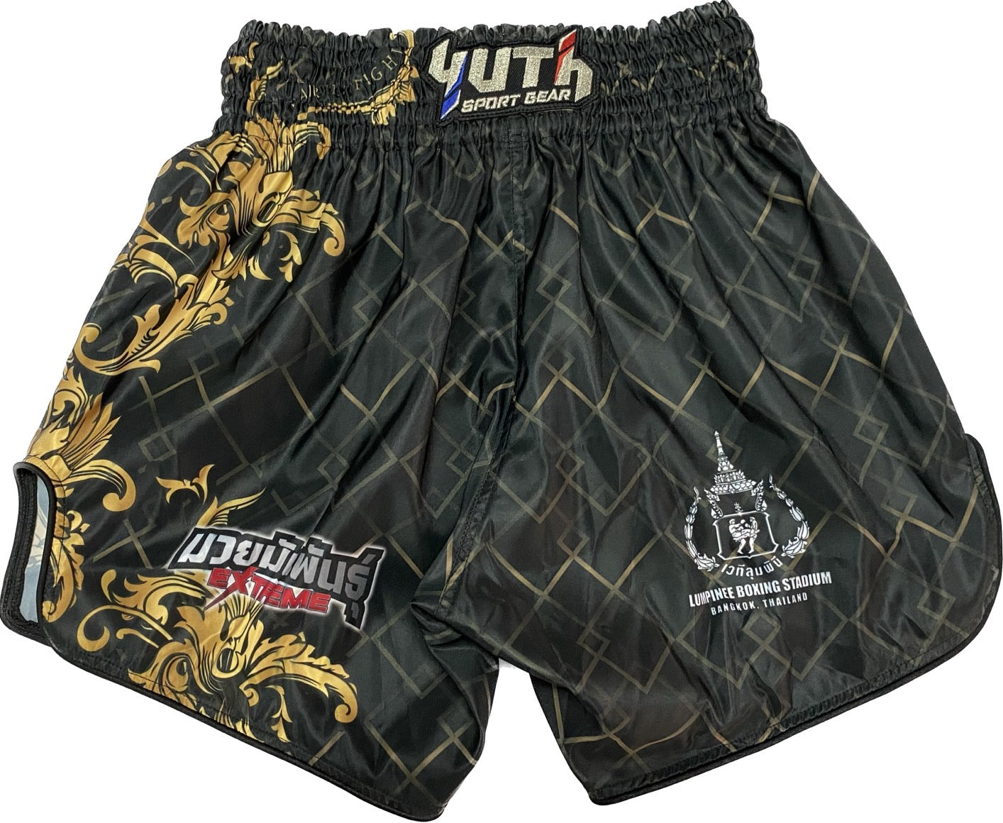 Fairtex Fight Promotion Shorts Supreme Power Black