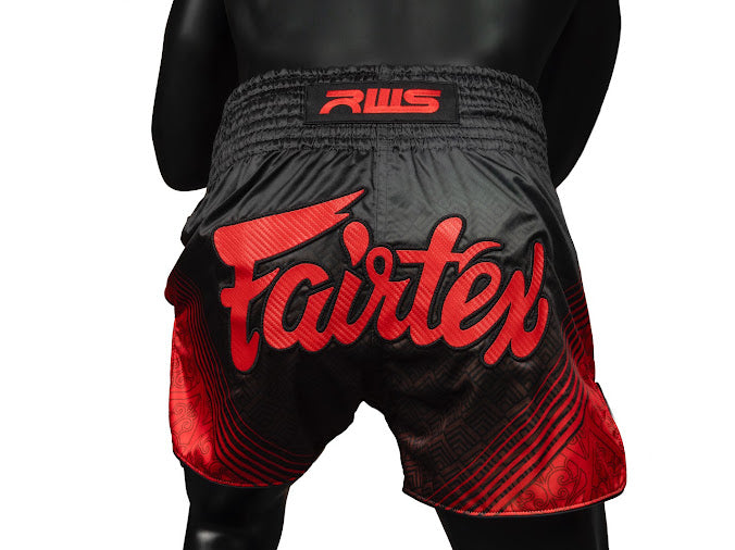 Fairtex X RWS Muaythai Short RWS01 Black
