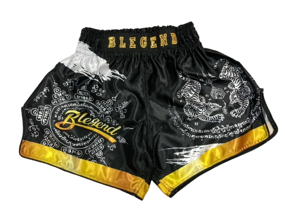 Blegend Boxing Shorts Black Tiger