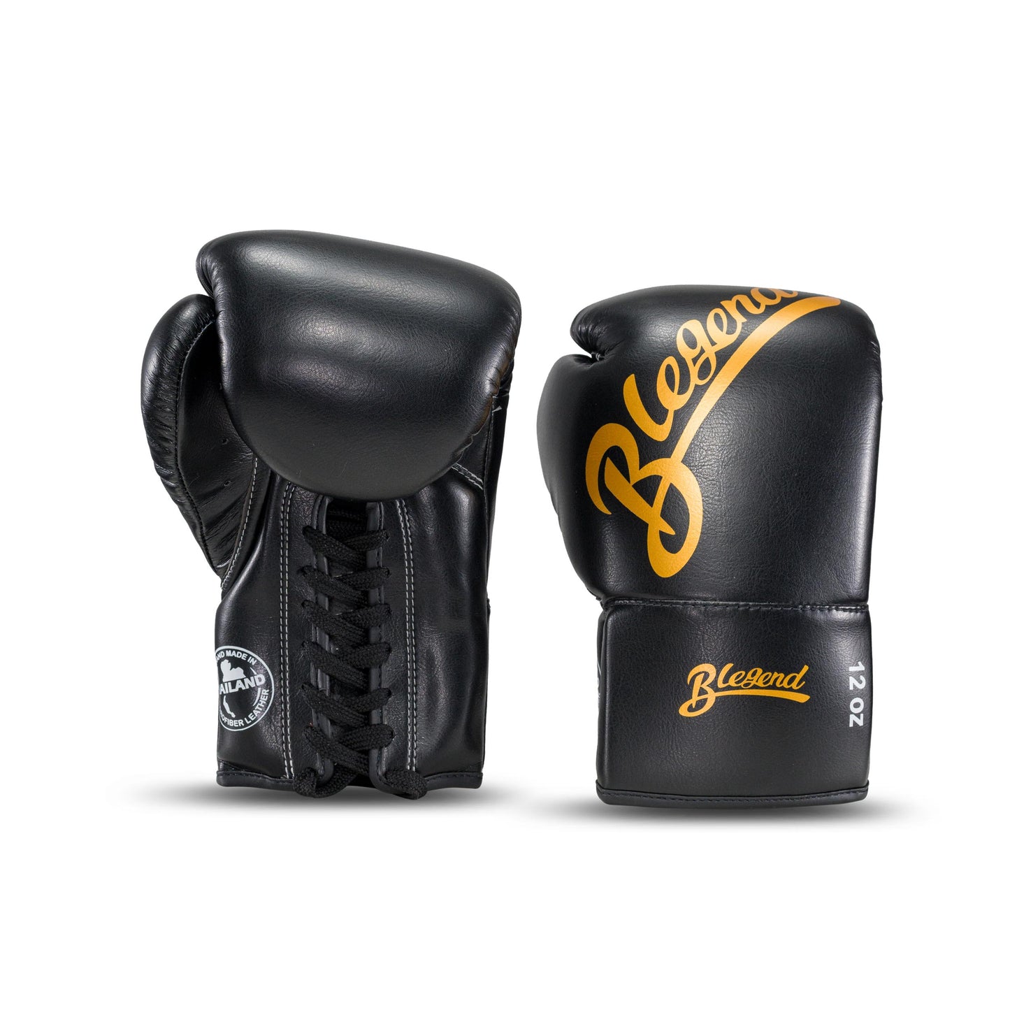 Blegend Boxing Gloves Lace Up Upstyle Black