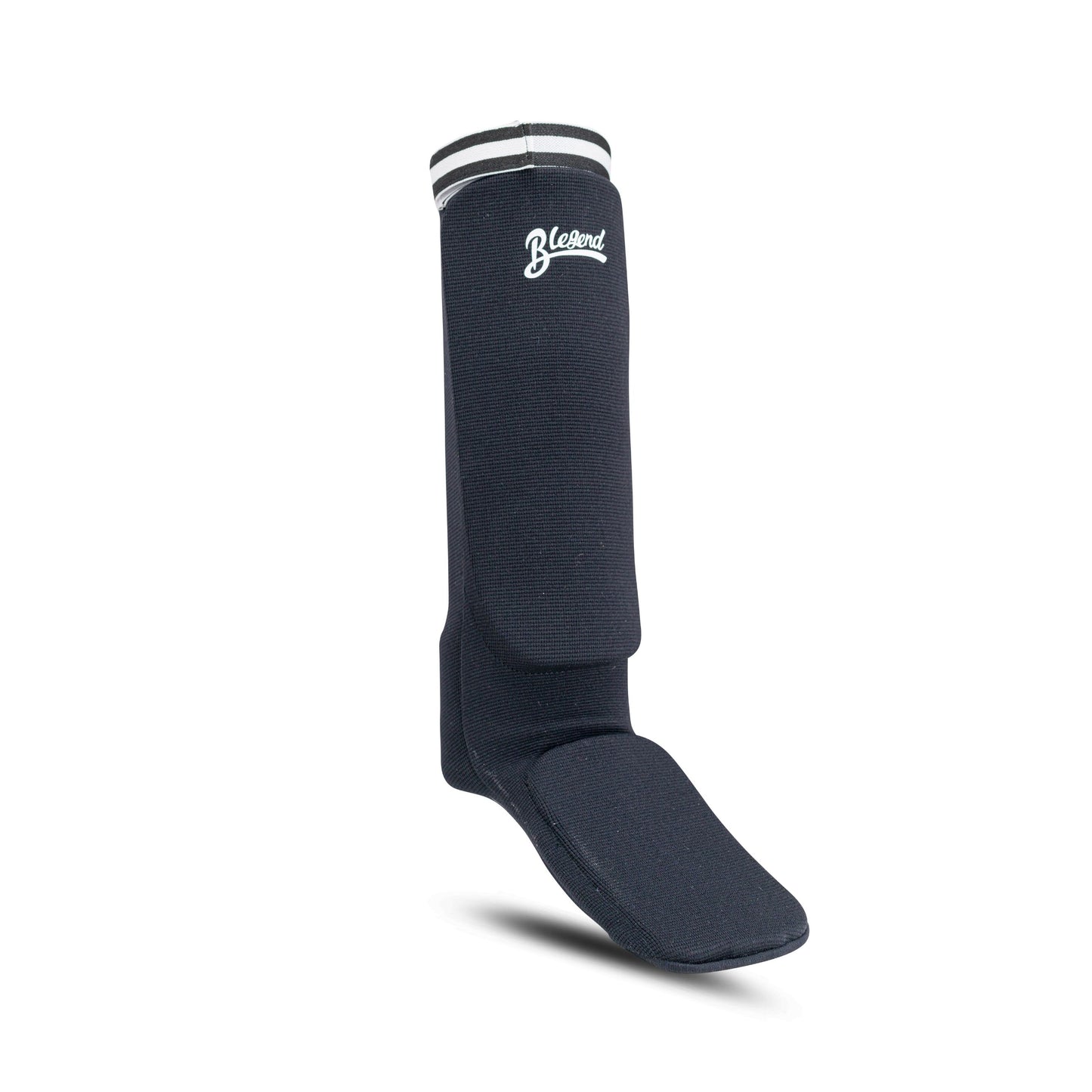 Blegend Shinguards Sock Type Cotton STC1 Black