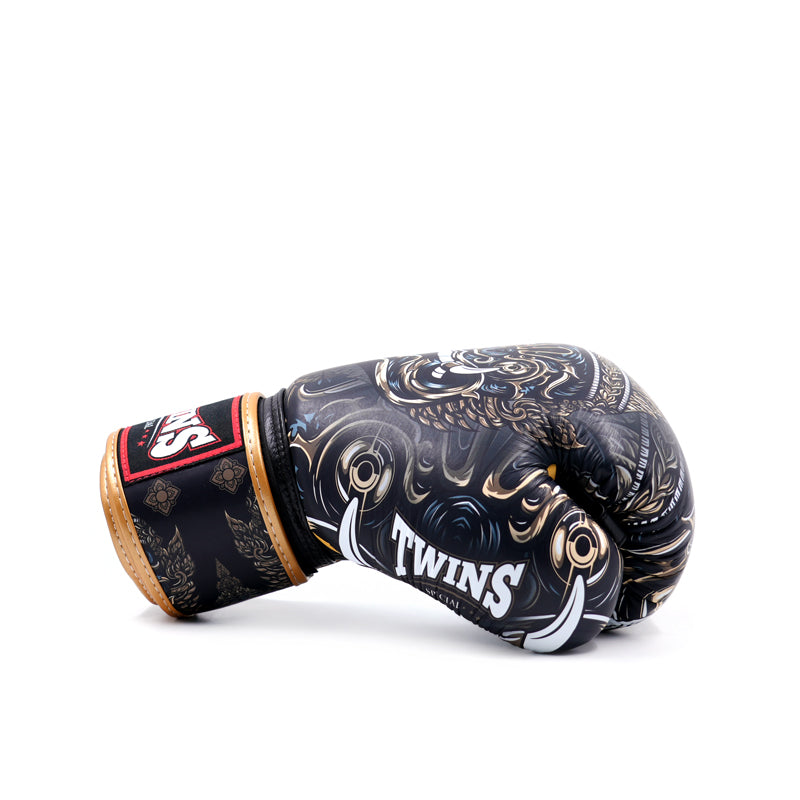 Twins Special Fancy BOXING GLOVES FBGVL4-63 Black