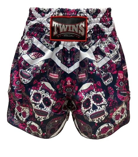 Twins Special Muay Thai Shorts Twins TBS-Caraveras Pink