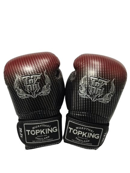 Top King Boxing Gloves TKBGSS-01 Super Star Red