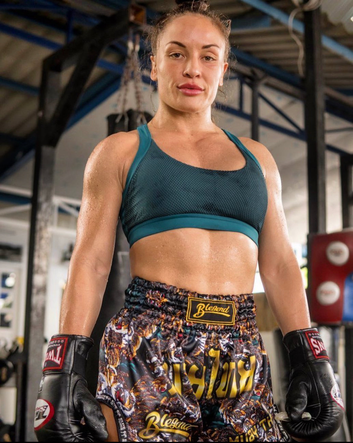 กางเกงมวย Blegend Smokey Tiger