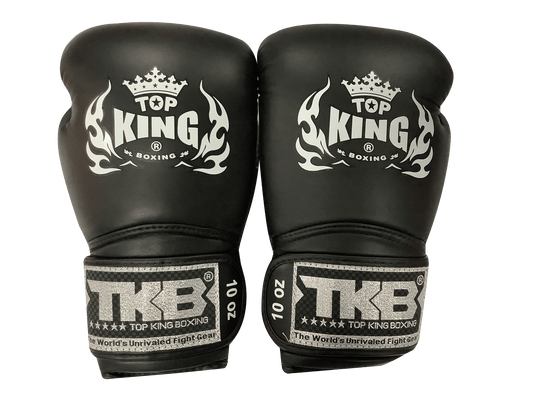 Top King Boxing Gloves "Super" TKBGSA Air Black