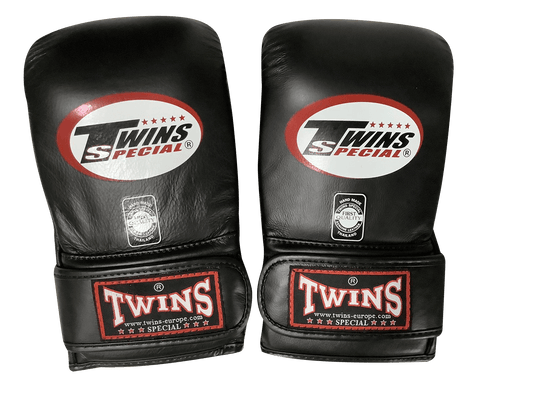 Twins Special Boxing Bag Gloves TBGL4F Black Close Thumb