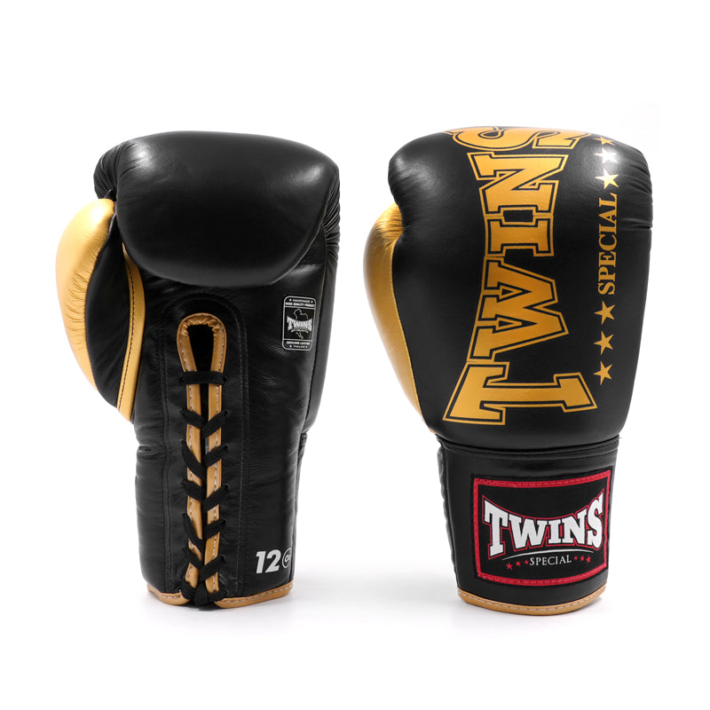 Twins Special LACE UP GLOVES BGLL1-2TAGD Black Gold – SuperExportShop