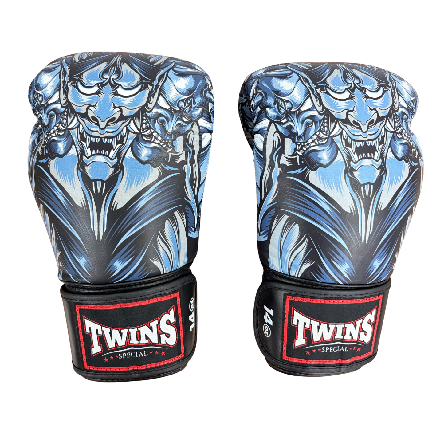 Twins Special Fancy Boxing Gloves FBGVL4-58 Grey Black