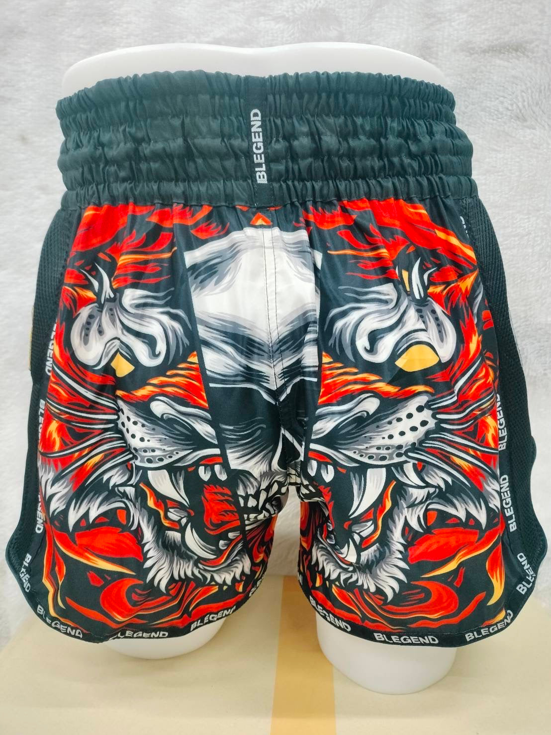 Blegend Muay Thai Short Bado Red