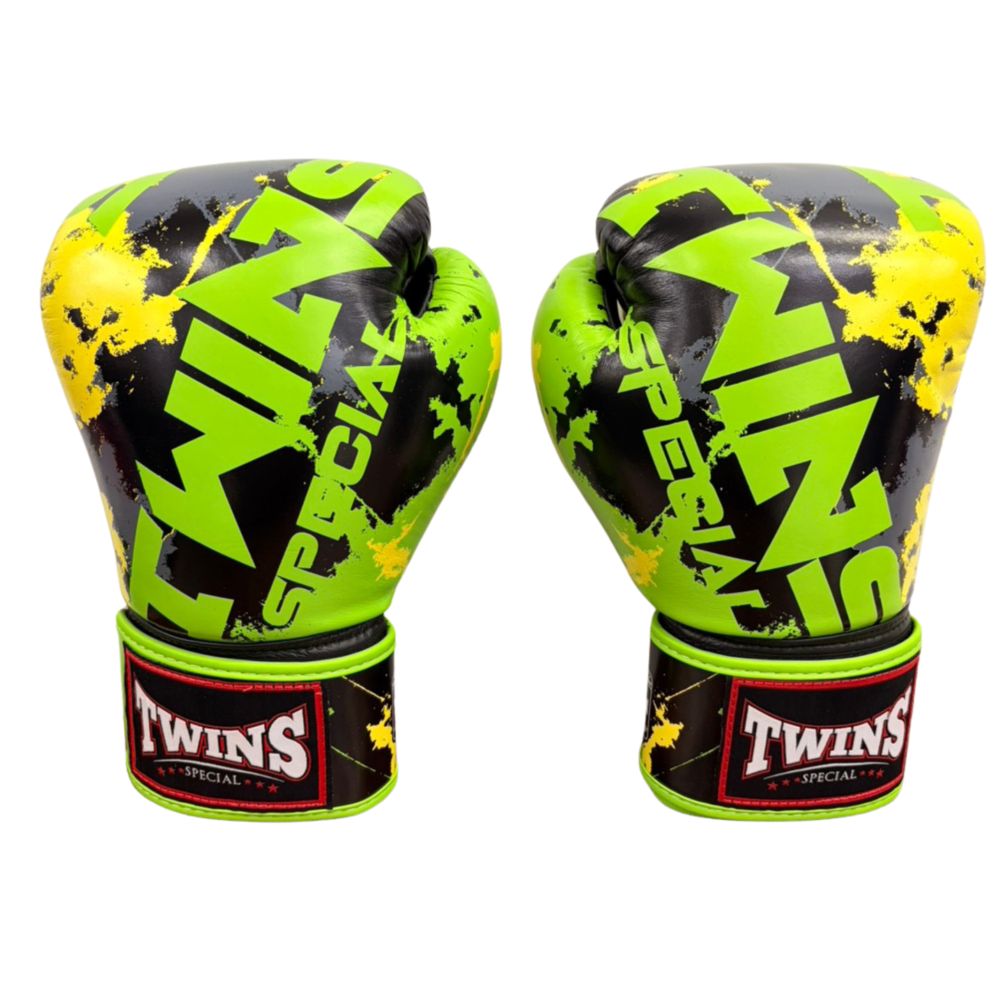 Twins Special Fancy Boxing Gloves FBGVL4-61 Candy Black Green