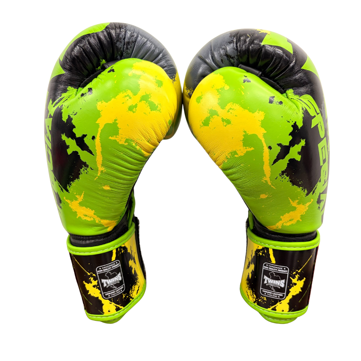 Twins Special Fancy Boxing Gloves FBGVL4-61 Candy Black Green