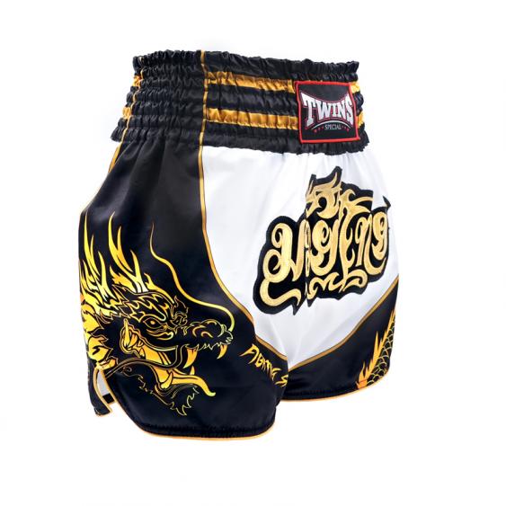 กางเกงขาสั้น Twins Special TBS-Dragon 3 White Black