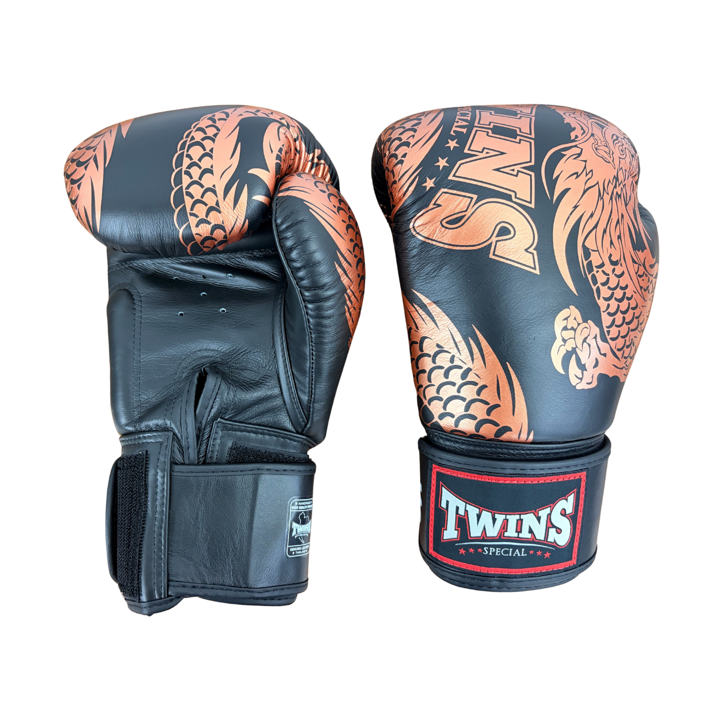 Twins Special Fancy FBGVL4-49 COPPER/BLACK BOXING GLOVES