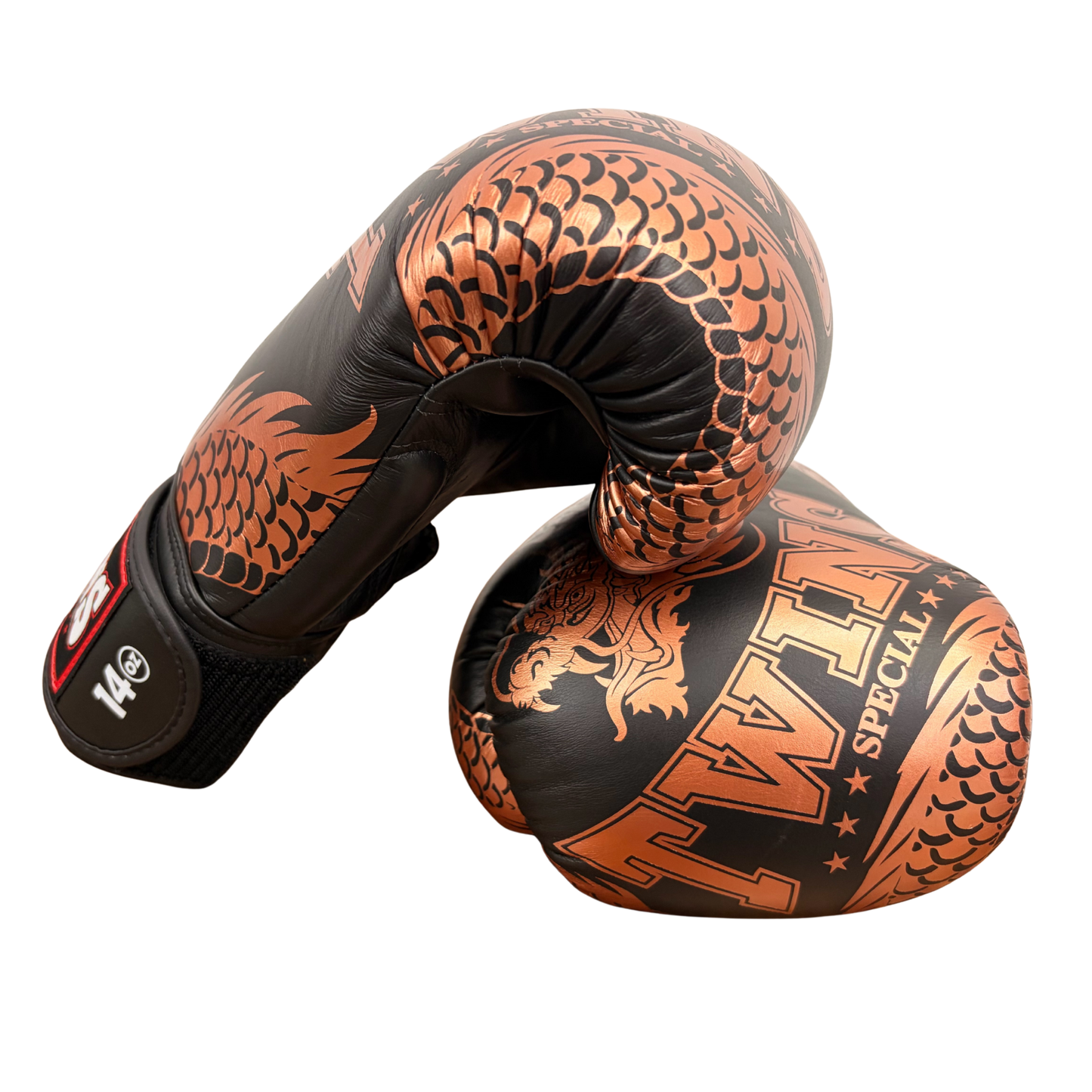 Twins Special Fancy FBGVL4-49 COPPER/BLACK BOXING GLOVES