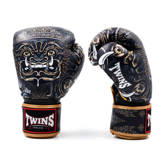 Twins Special Fancy BOXING GLOVES FBGVL4-63 Black