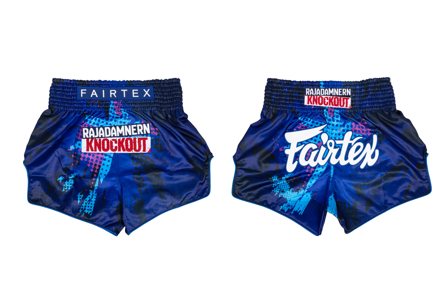 Fairtex X RKO Muaythai Short RKO02 Blue