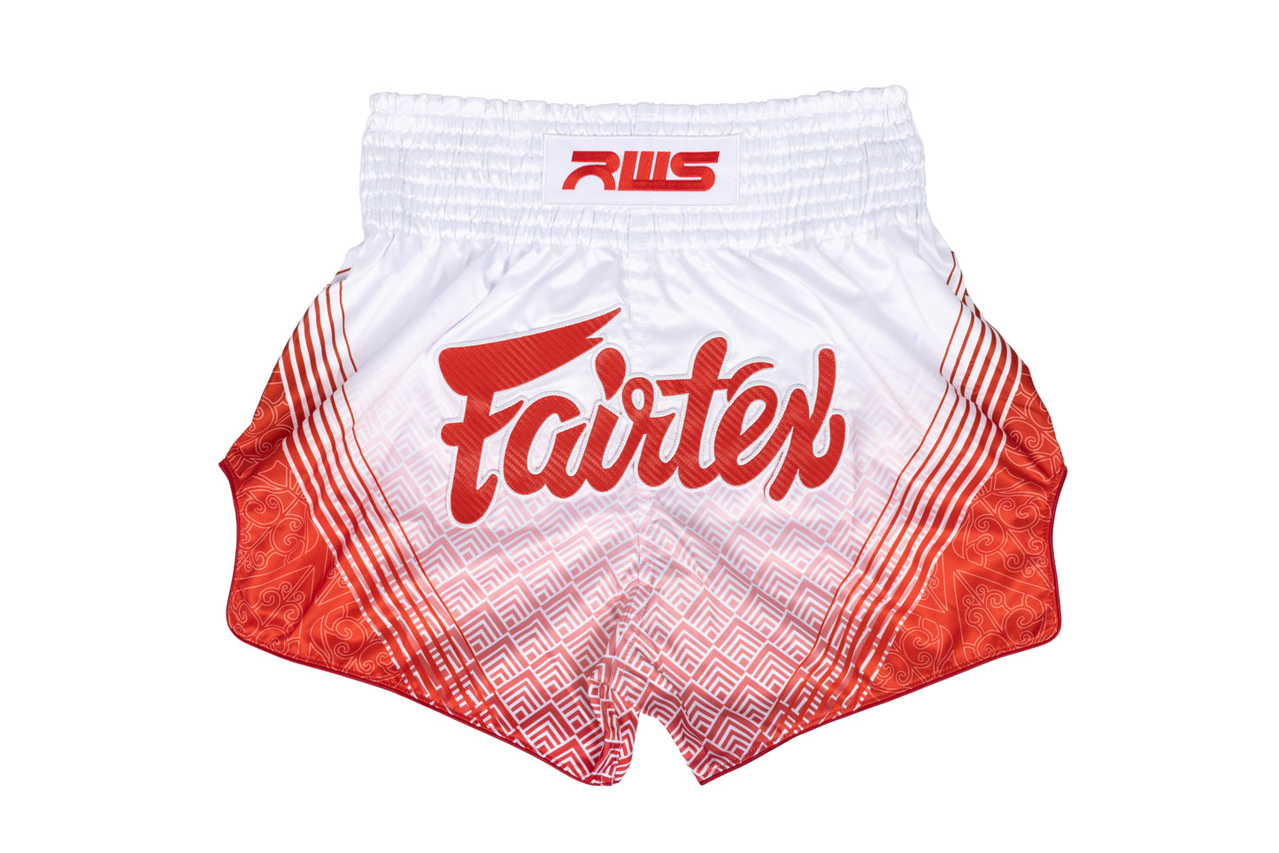 Fairtex X RWS Muaythai Short RWS02 White