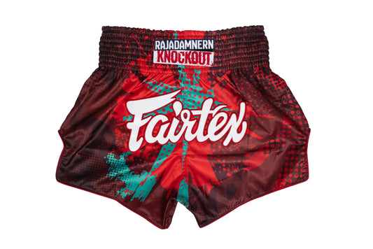 Fairtex X RKO Muaythai Short RKO01 Red