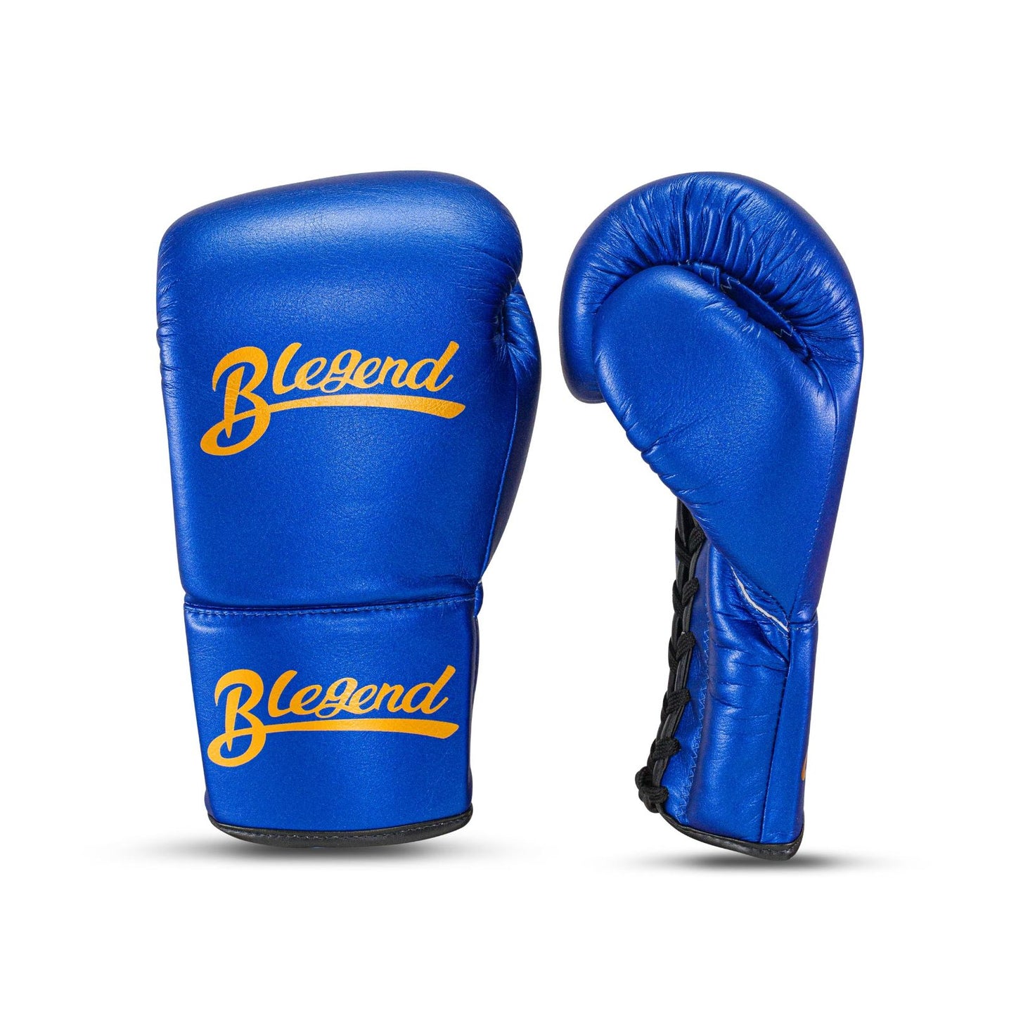 Blegend Boxing Gloves BGL221 Lace Up Blue