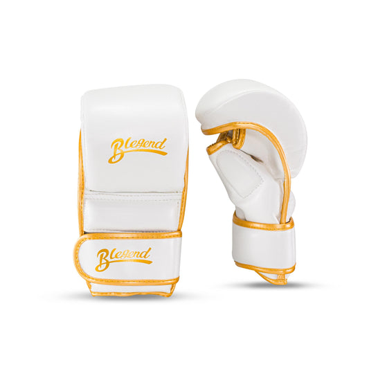 Blegend MMA Gloves Champion 3x White Gold