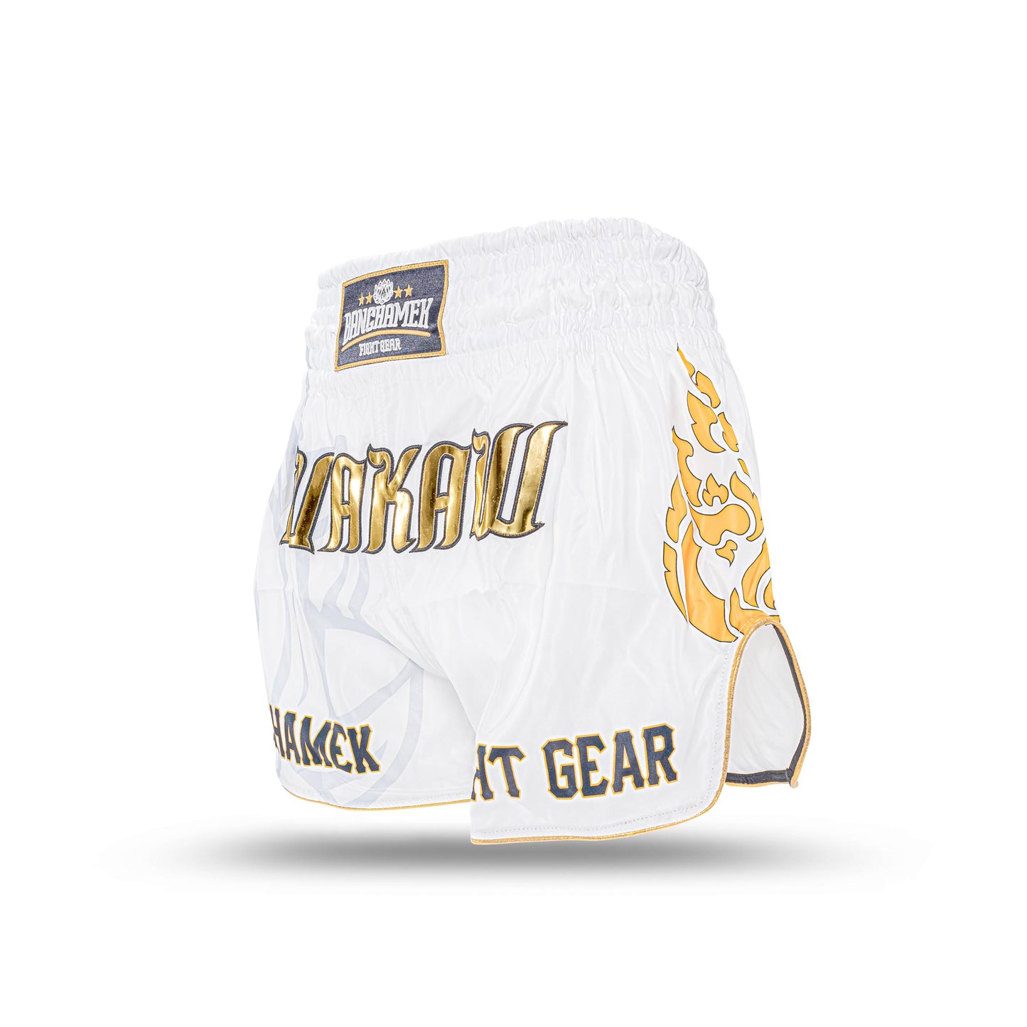 Buakaw Shorts BSH3 WHITE GOLD