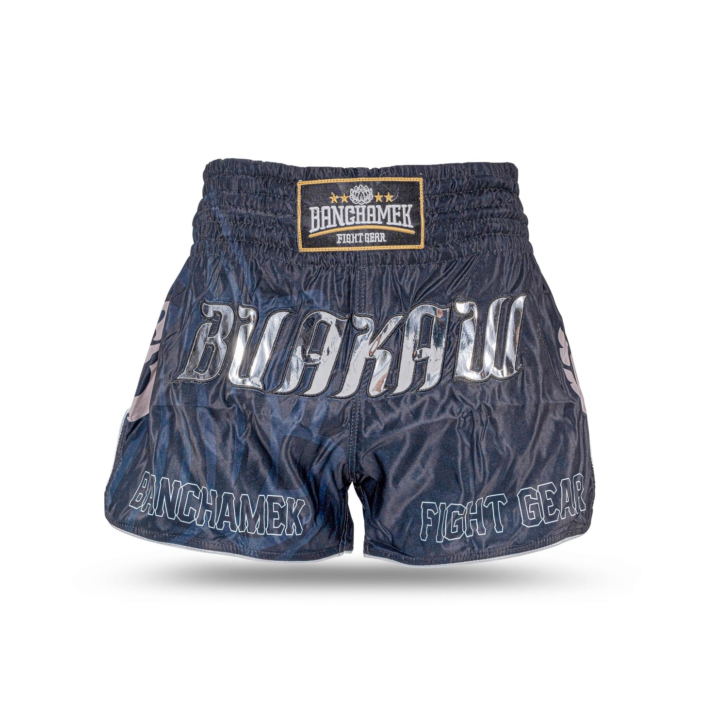 Buakaw Shorts BSH2 BLACK SILVER