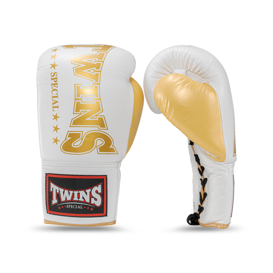 Twins Special LACE UP GLOVES BGLL1-2TAGD  WHITE