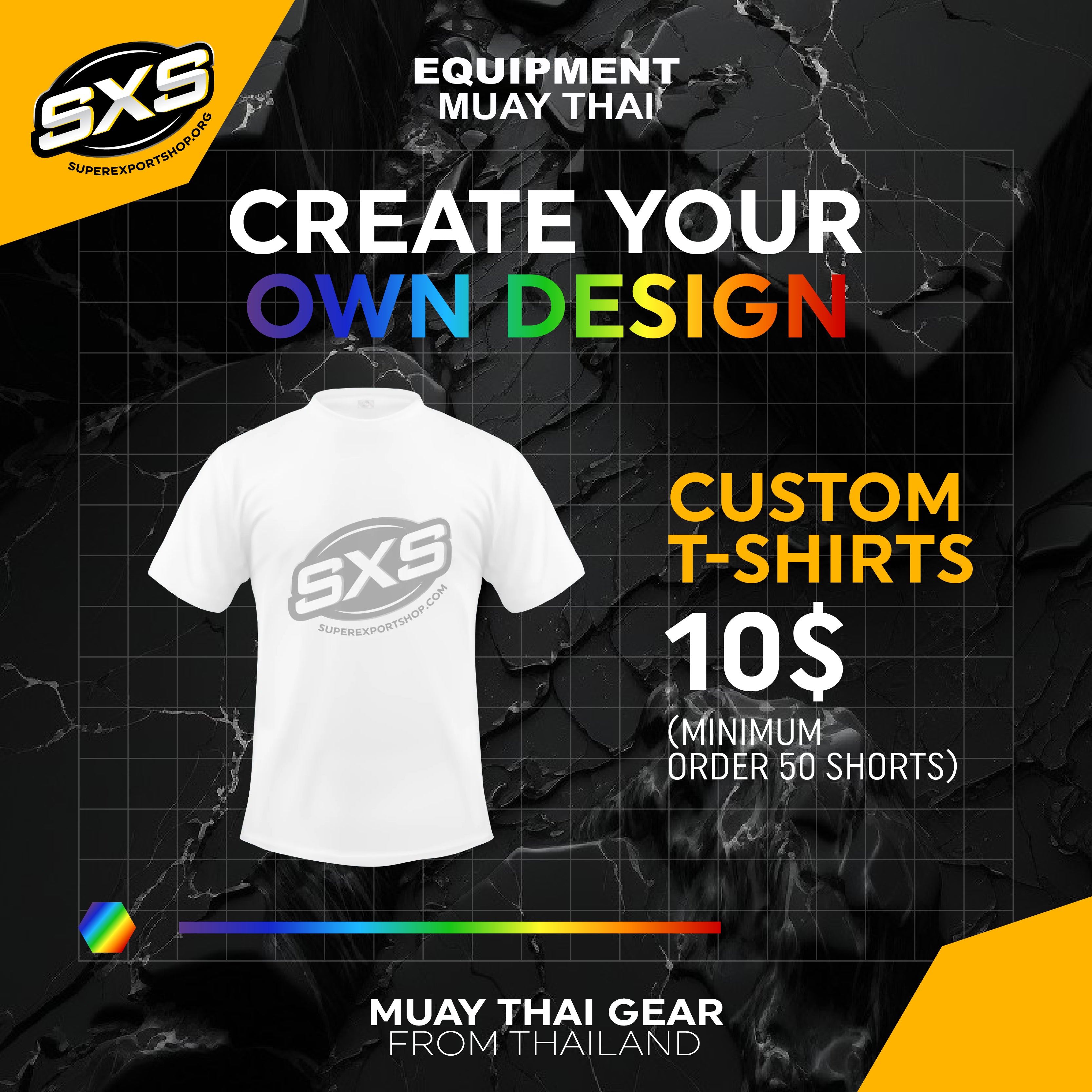 Custom t shirt on sale equipment