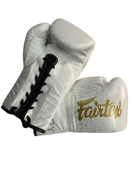 Buy Online for Fairtex Boxing Gloves BGLG3 Lace Up White at Super Export Shop