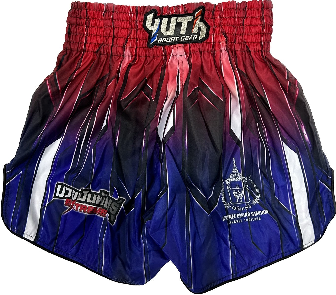 Fairtex Fight Muay Thai Shorts Extreme Red Blue