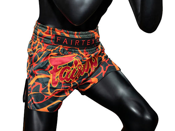 Fairtex Muay Thai Shorts - BS1926 Magma 'Red'