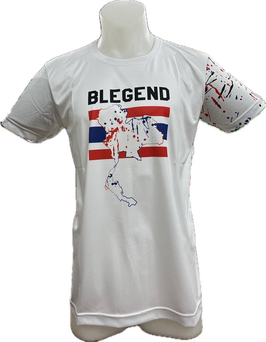 Blegend Thai Pride White Dry-Fit T-Shirt