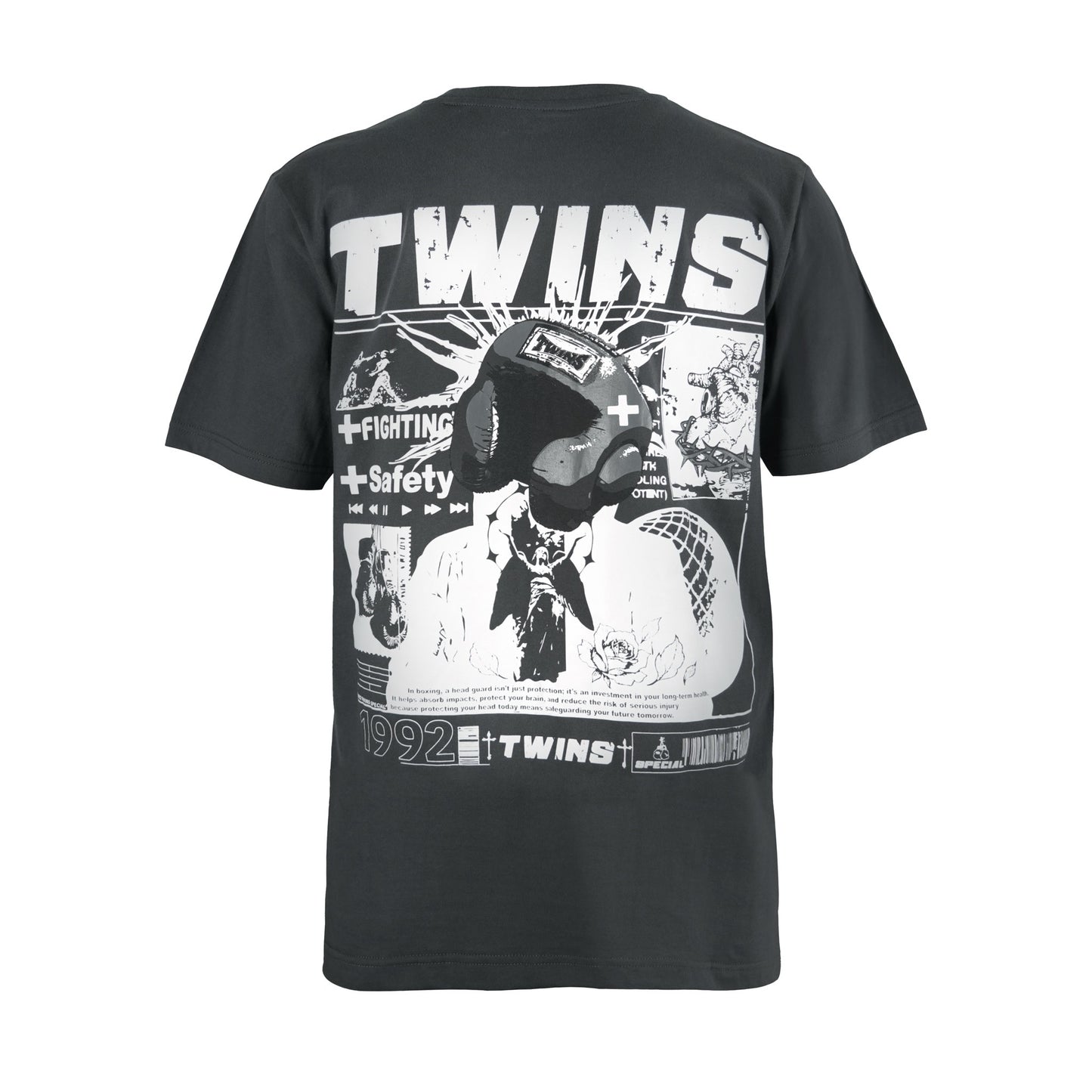 Twins Special T-shirt-07 Grey