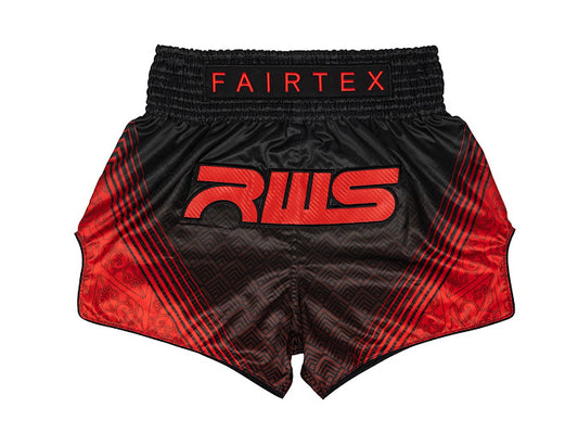 Fairtex X RWS Muaythai Short RWS01 Black