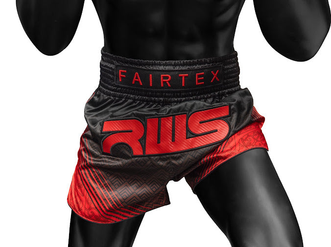 Fairtex X RWS Muaythai Short RWS01 Black