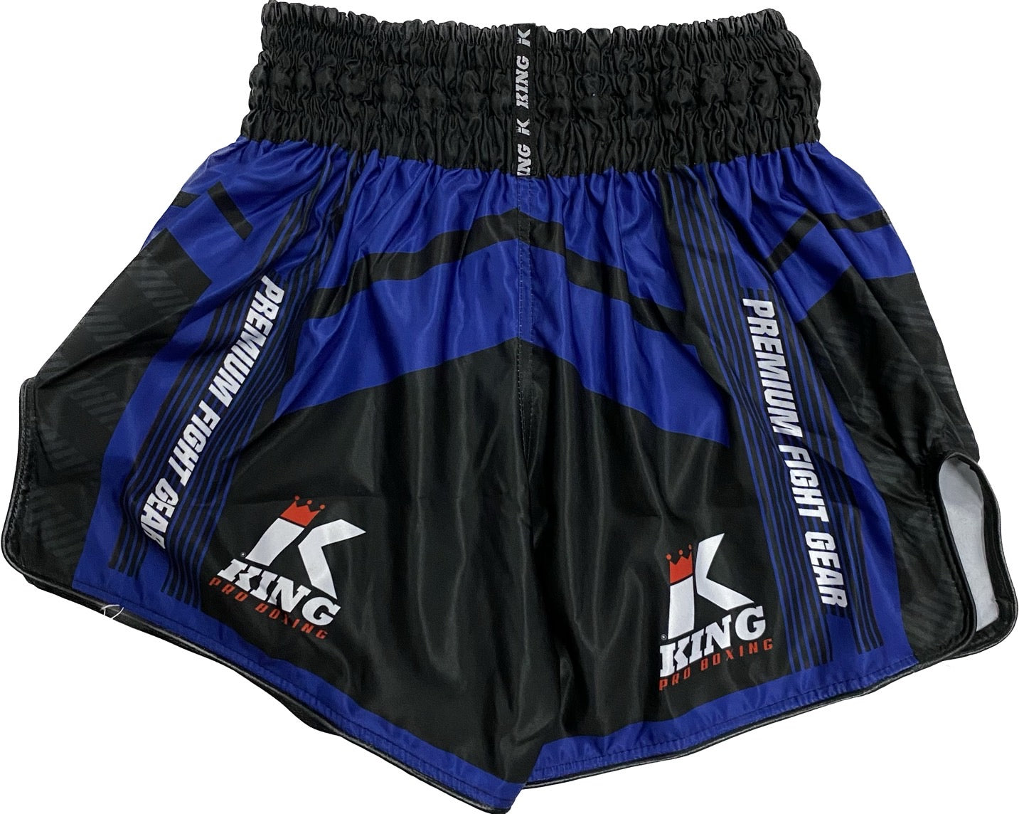 King Pro Boxing Shorts KPB Starr Black Blue