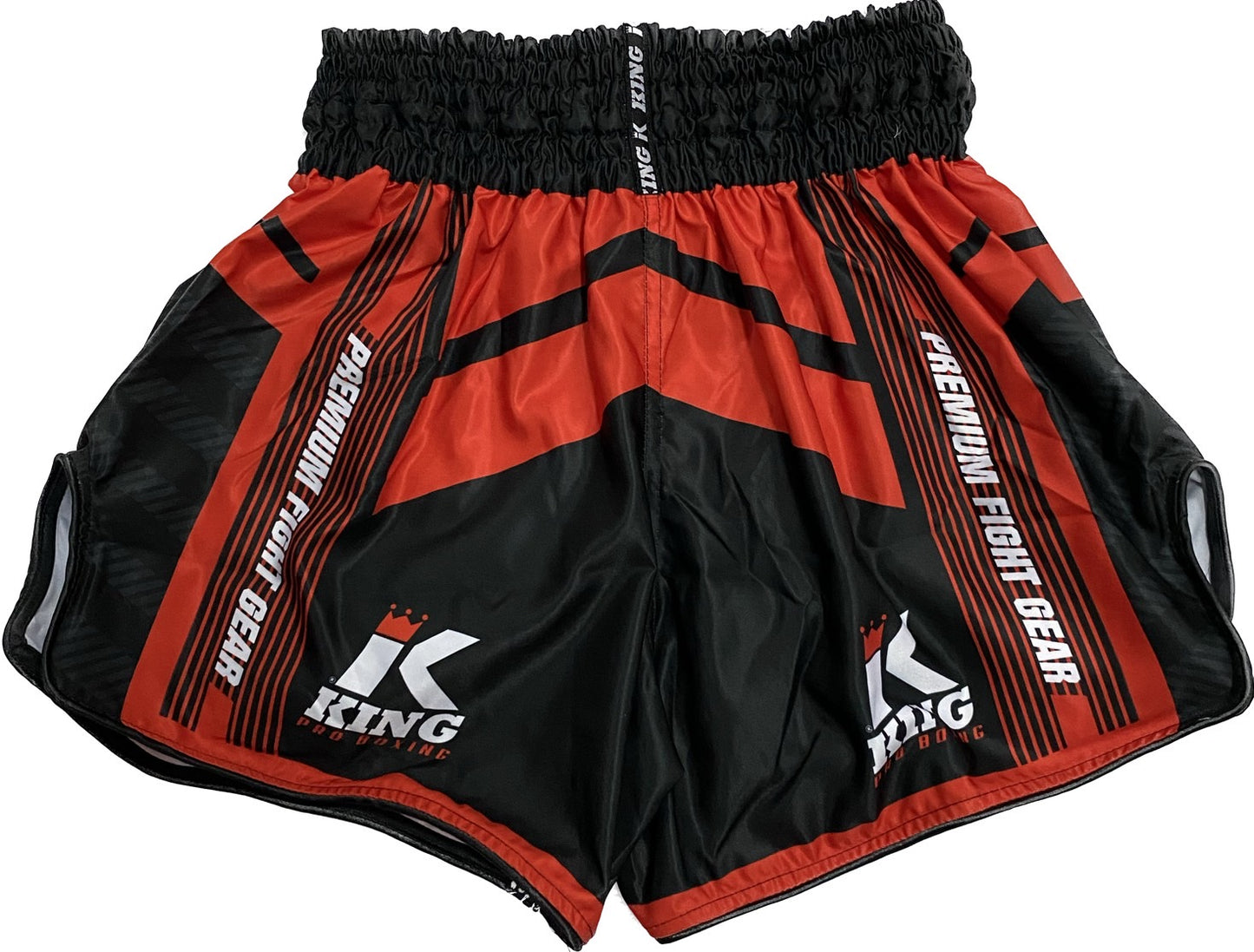 King Pro Boxing Shorts KPB Starr Black Red