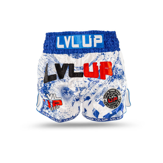 LVL UP Shorts Stedium Tee 3 Blue