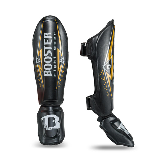 Booster Shin Guards WAR Black Gold