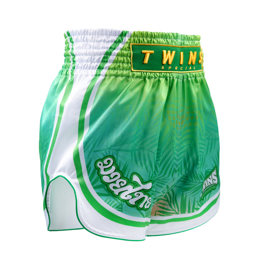 Twins Special Muay Thai Shorts TBS-ELEMENT Green