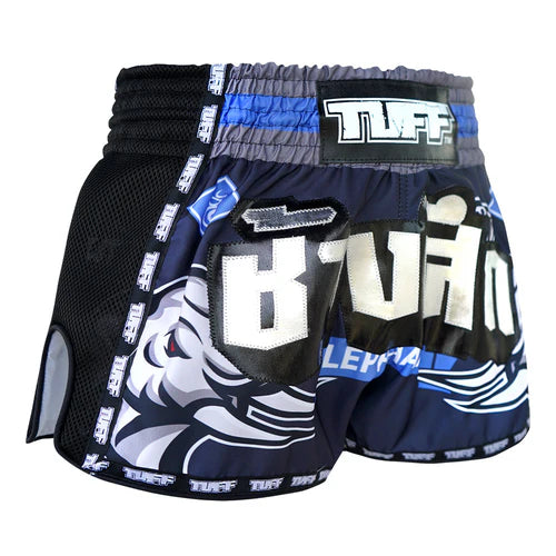 กางเกงมวยไทย TUF-MRS203 สีกรมท่า