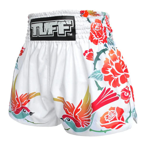 กางเกงมวยไทย TUF-MS618 WHT