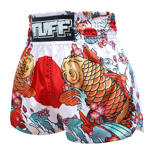 กางเกงมวยไทย TUF-MS637 WHT