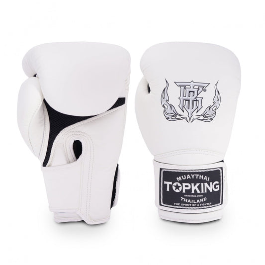Top King Boxing Gloves "Super" TKBGSA Air White