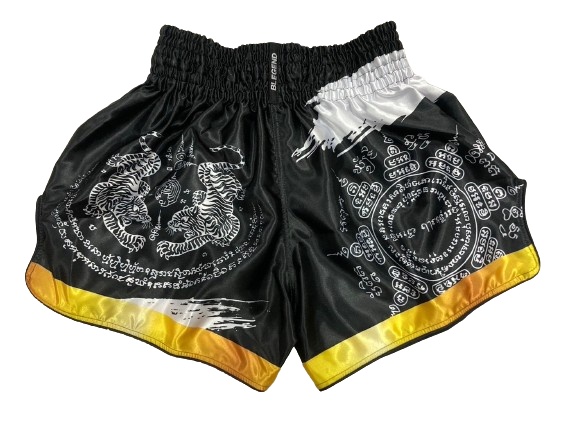 Blegend Boxing Shorts Black Tiger