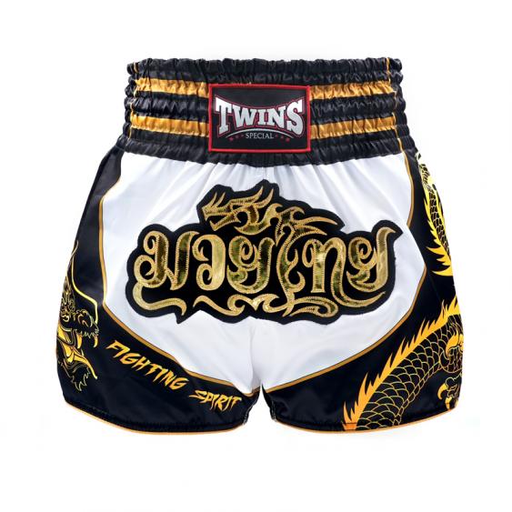 กางเกงขาสั้น Twins Special TBS-Dragon 3 White Black