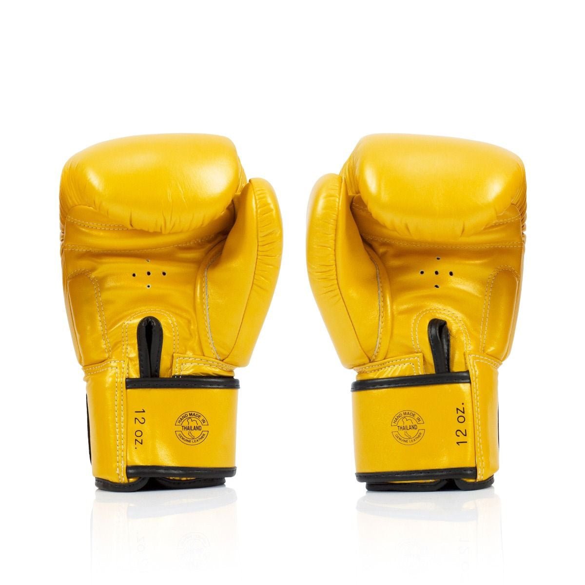 Fairtex Boxing Gloves BGV19 Gold Deluxe Tight-Fit - SUPER EXPORT SHOP