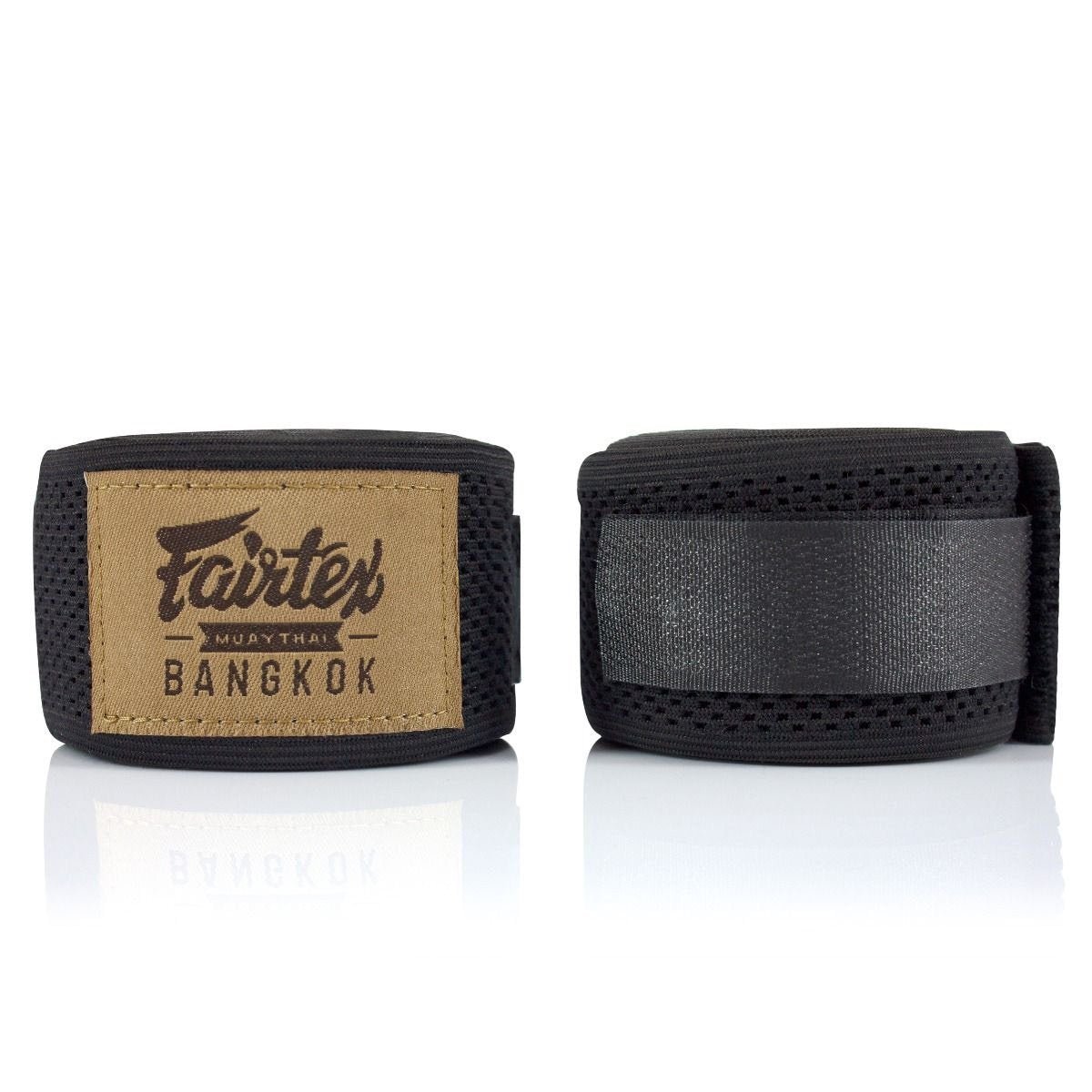 Fairtex HW4 Black Mesh Handwraps