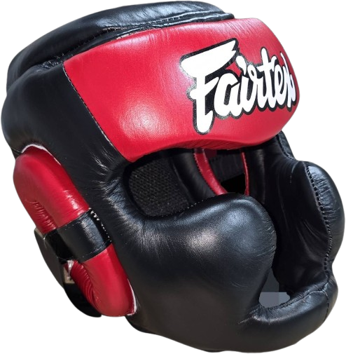 Fairtex Head Gear HG13 Black Red